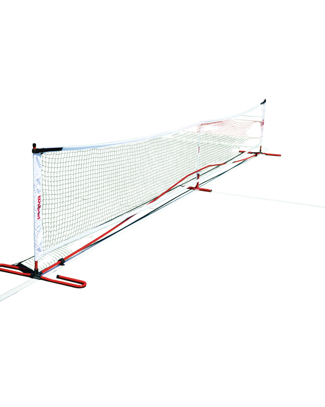 Wilson Red Portable Pickleball Net System