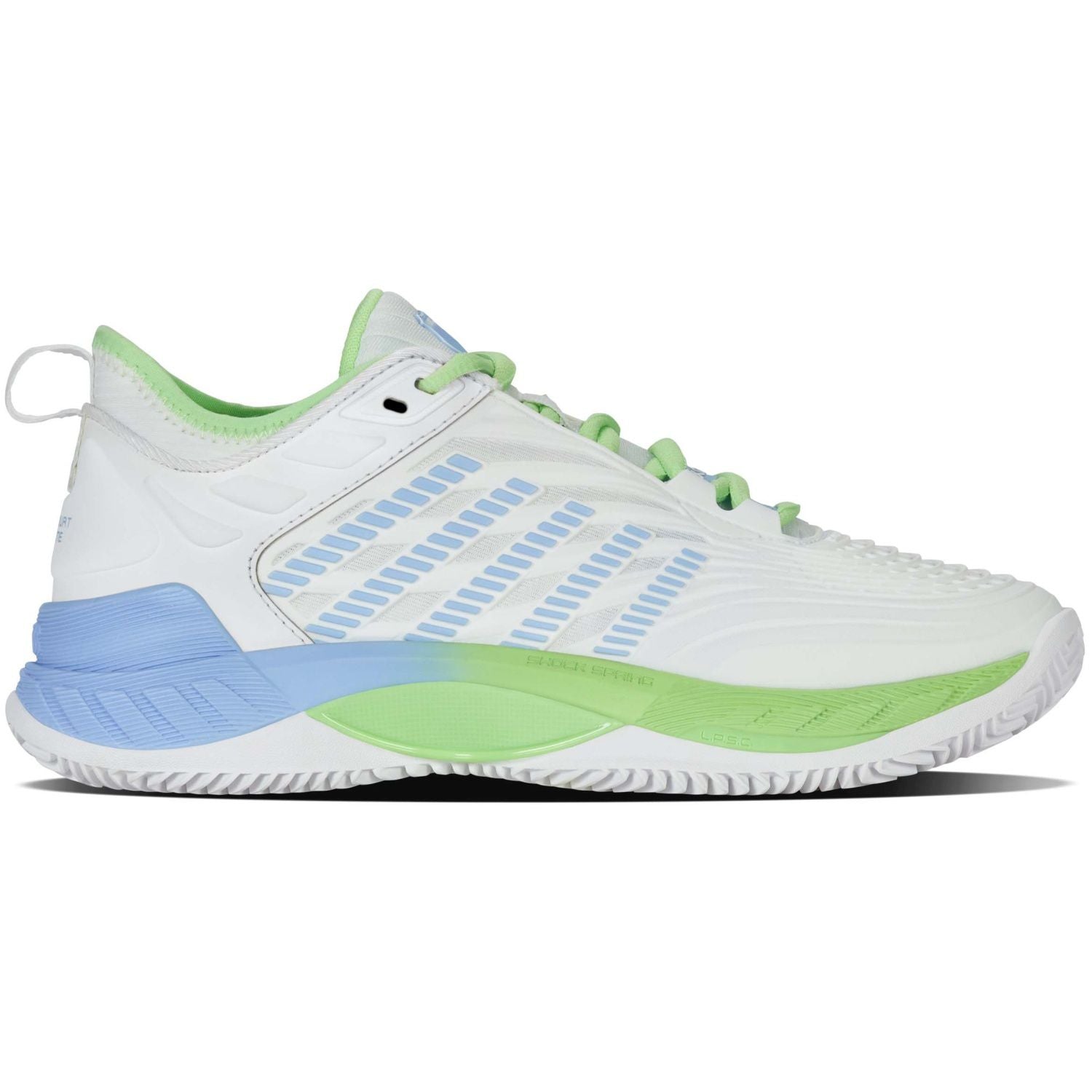 K-Swiss Hypercourt Supreme 2 HB Sneakers | White/Green/Blue