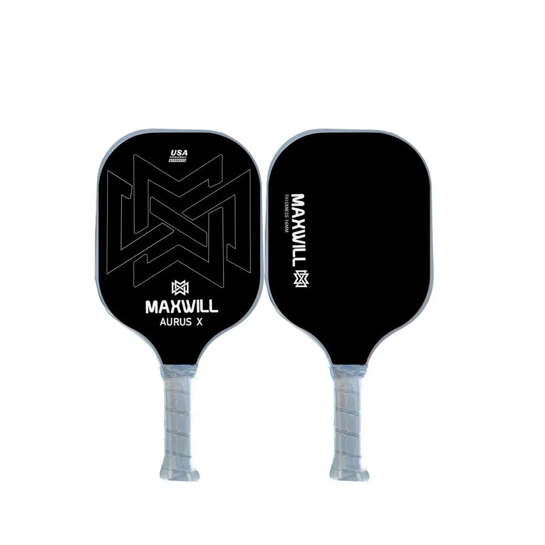 Maxwill Aurus X Black 16mm Pickleball Racket