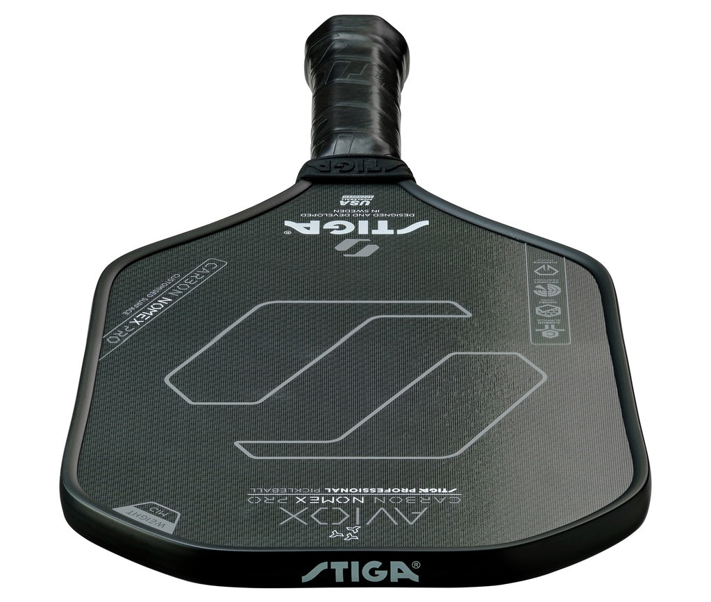 Stiga Aviox Carbon Nomex Pro Silver Pickleball Paddle