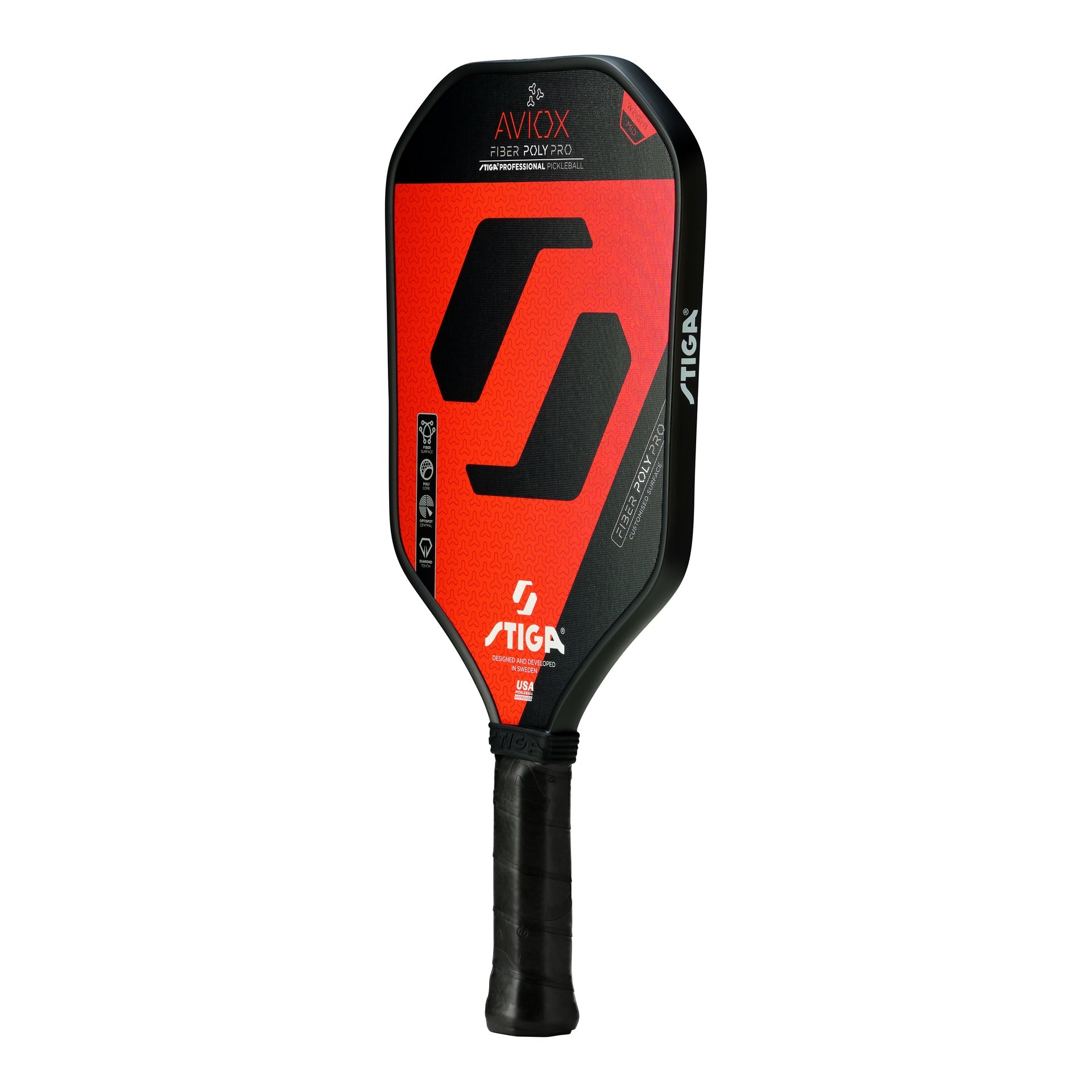 Stiga Aviox Pro Red Pickleball Paddle