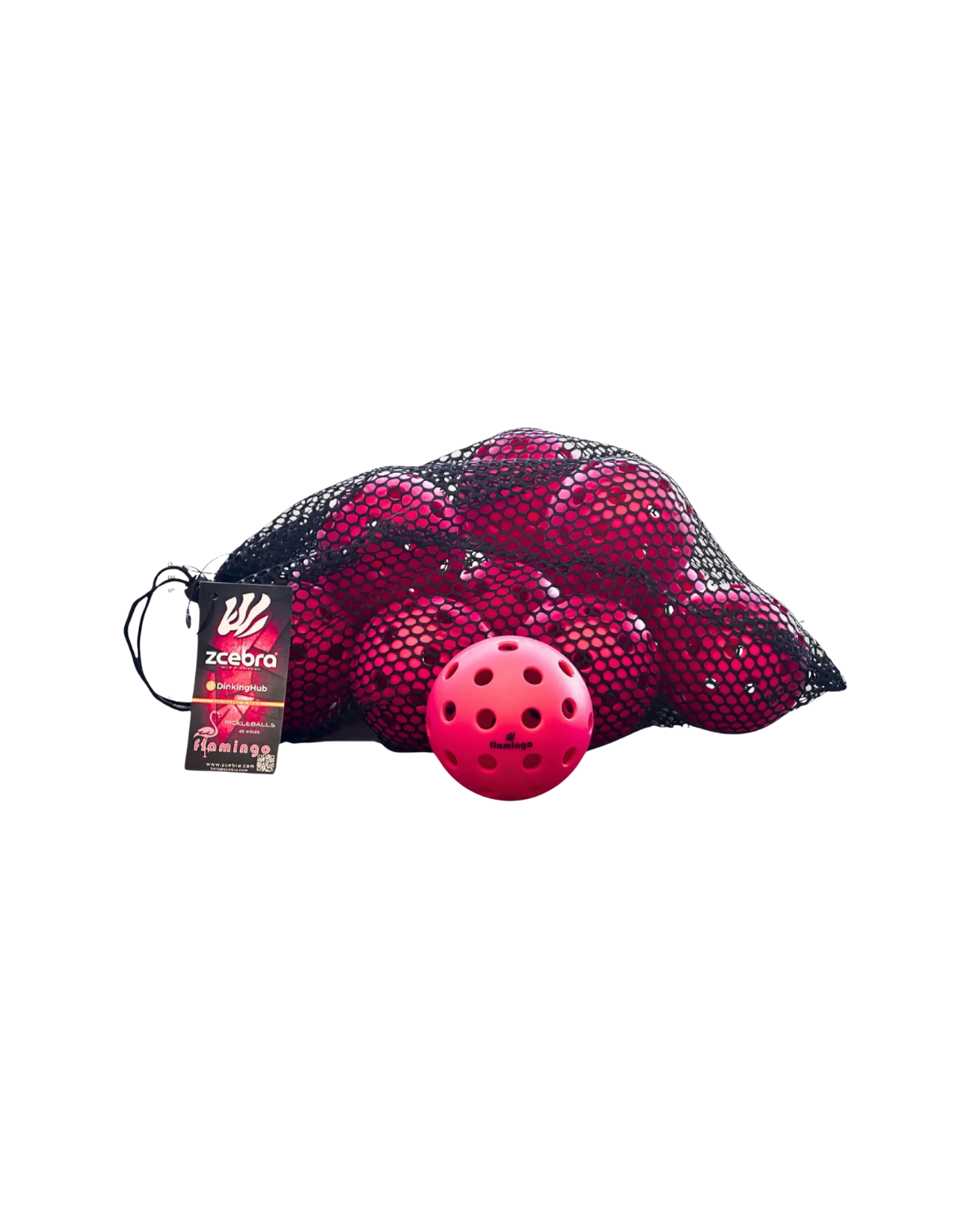 Pack 12 Zzebra Balls - Flamingo