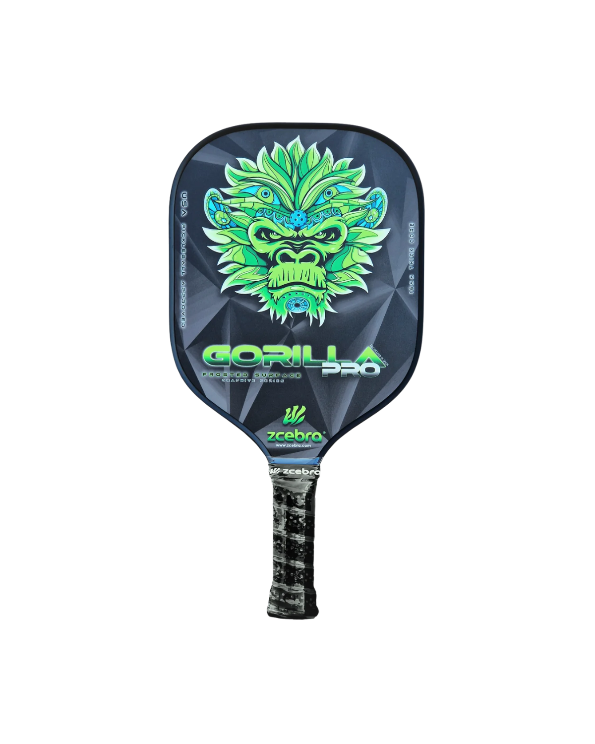 Zzebra Gorilla Pro Series Racquet - Green
