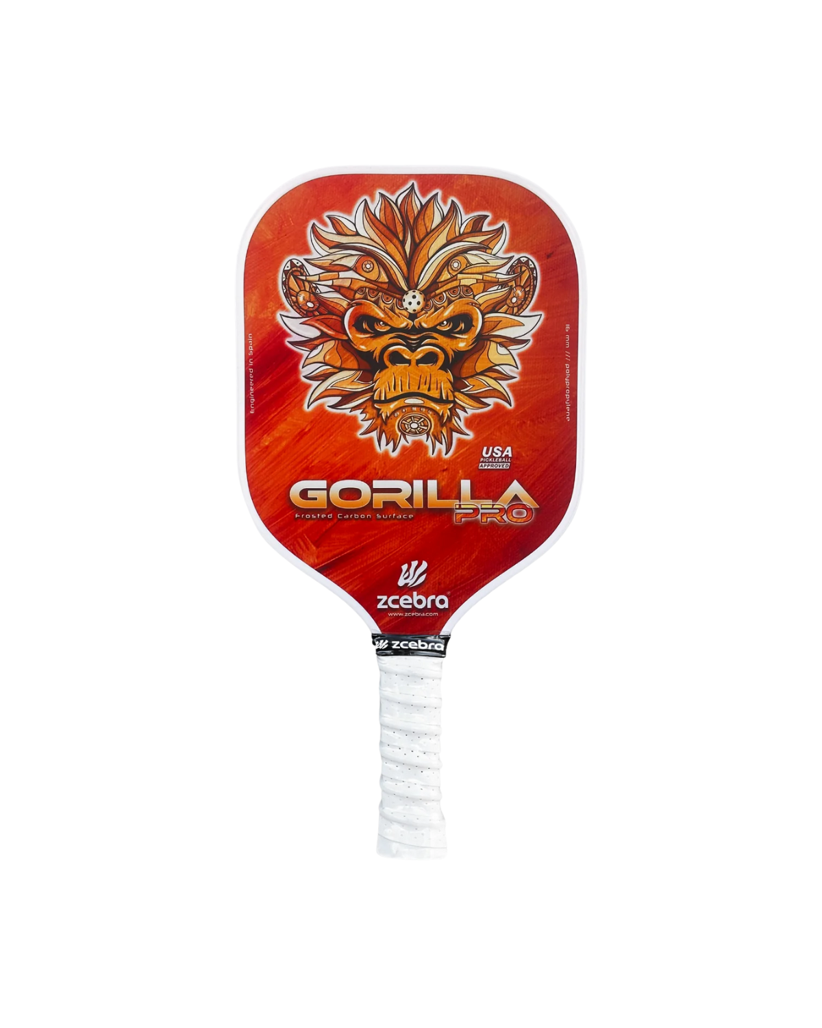 Zzebra Gorilla Pro Series Racquet - Orange