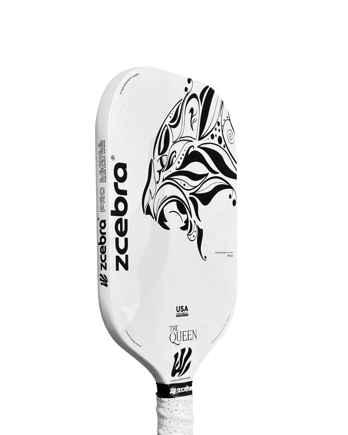 Zzebra The Queen Series Racquet - White