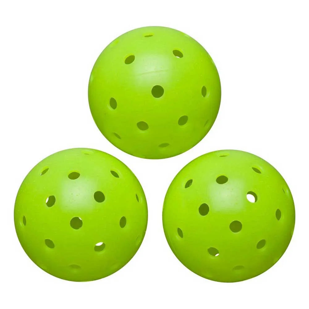 Wilson MAX 40 Outdoor Pickleball Container | 48 High-Visibility Yellow Balls