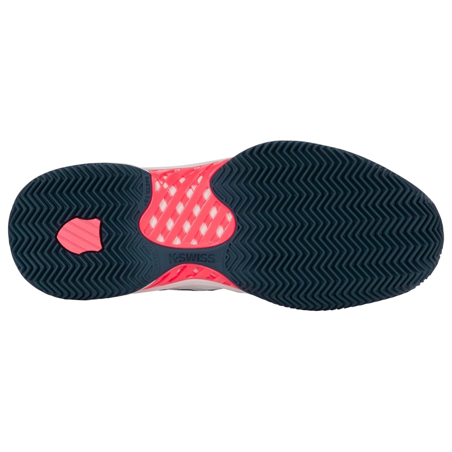 K-Swiss Hypercourt Express 2 HB Sneakers | White/Blue/Pink