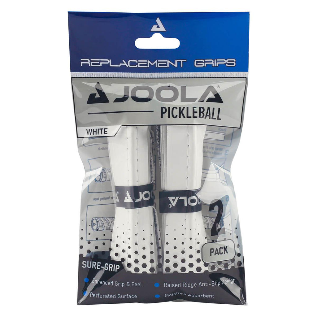 JOOLA White Pickleball Replacement Grip | Replacement Grips for Paddles