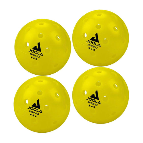 Bolas Pickleball JOOLA Primo 3-STAR 4 Pack Amarillo Exterior