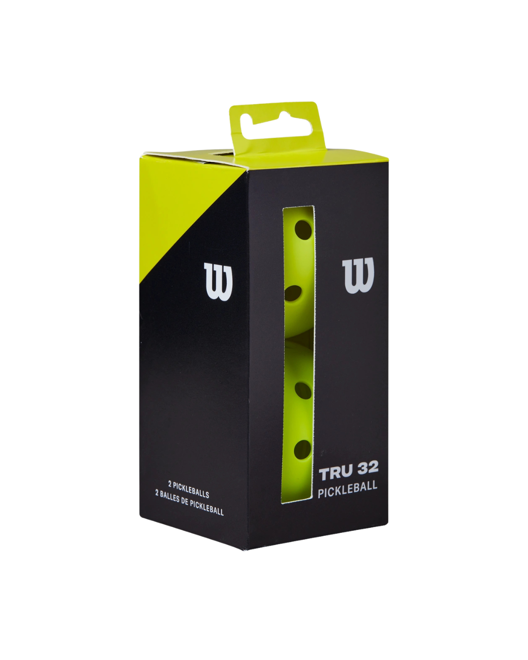 Wilson X2 TRU 32 Yellow Pickleball Balls | Superior Performance and Long-Lasting Durability