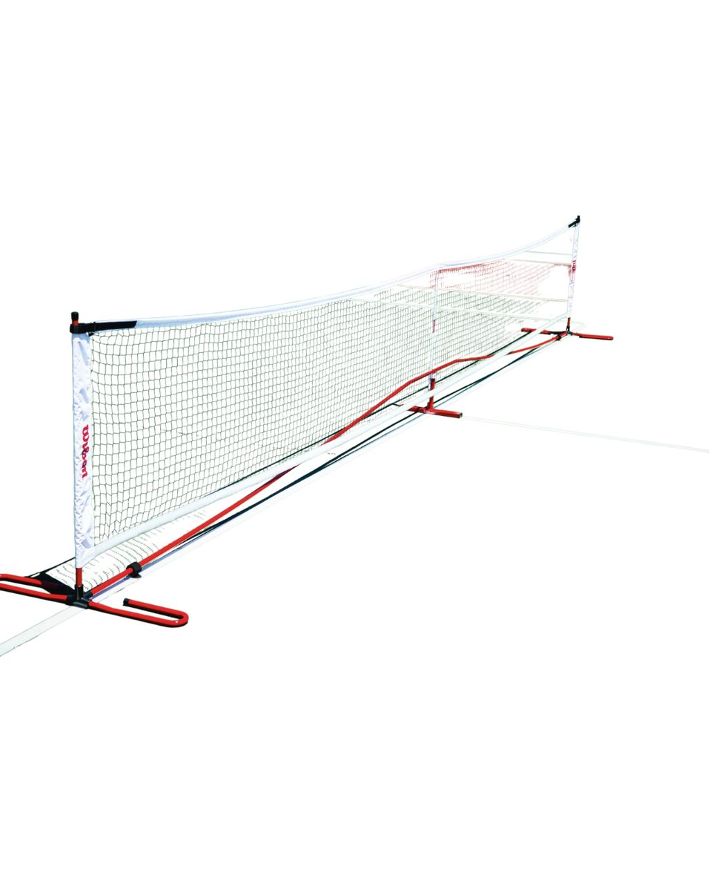 Wilson Red Portable Pickleball Net System