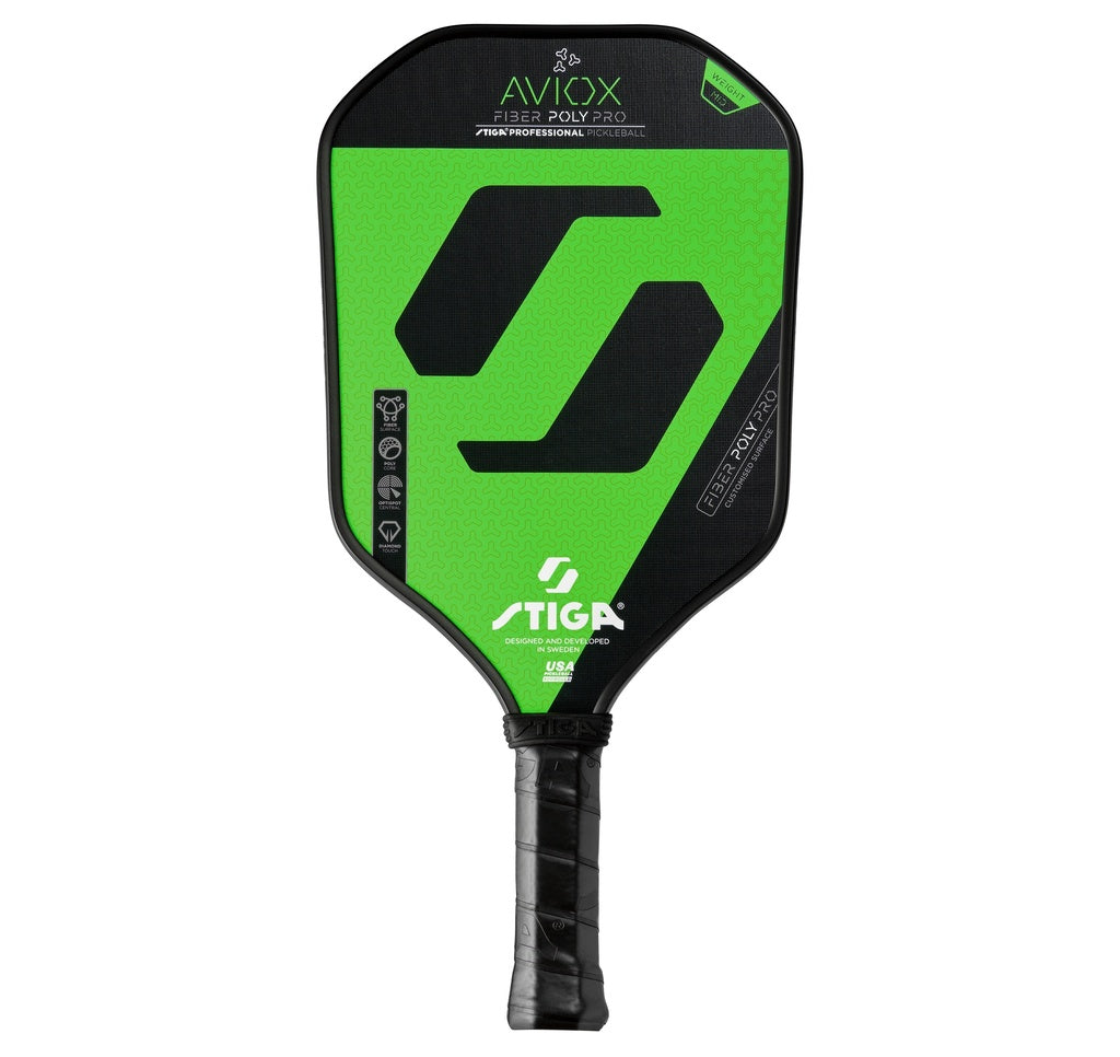 Stiga Aviox Pro Green Pickleball Racket