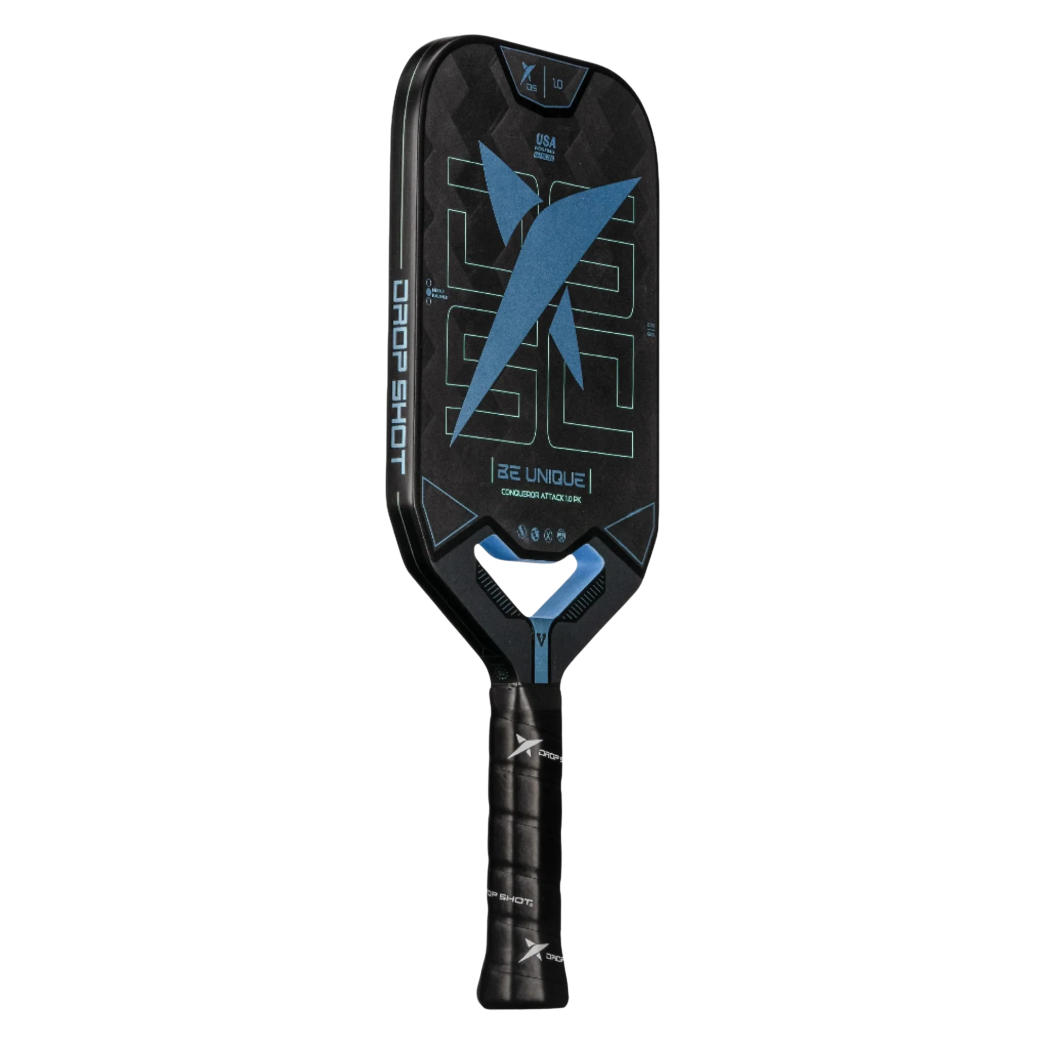 DropShot Conqueror Attack 1.0 Pickleball Paddle