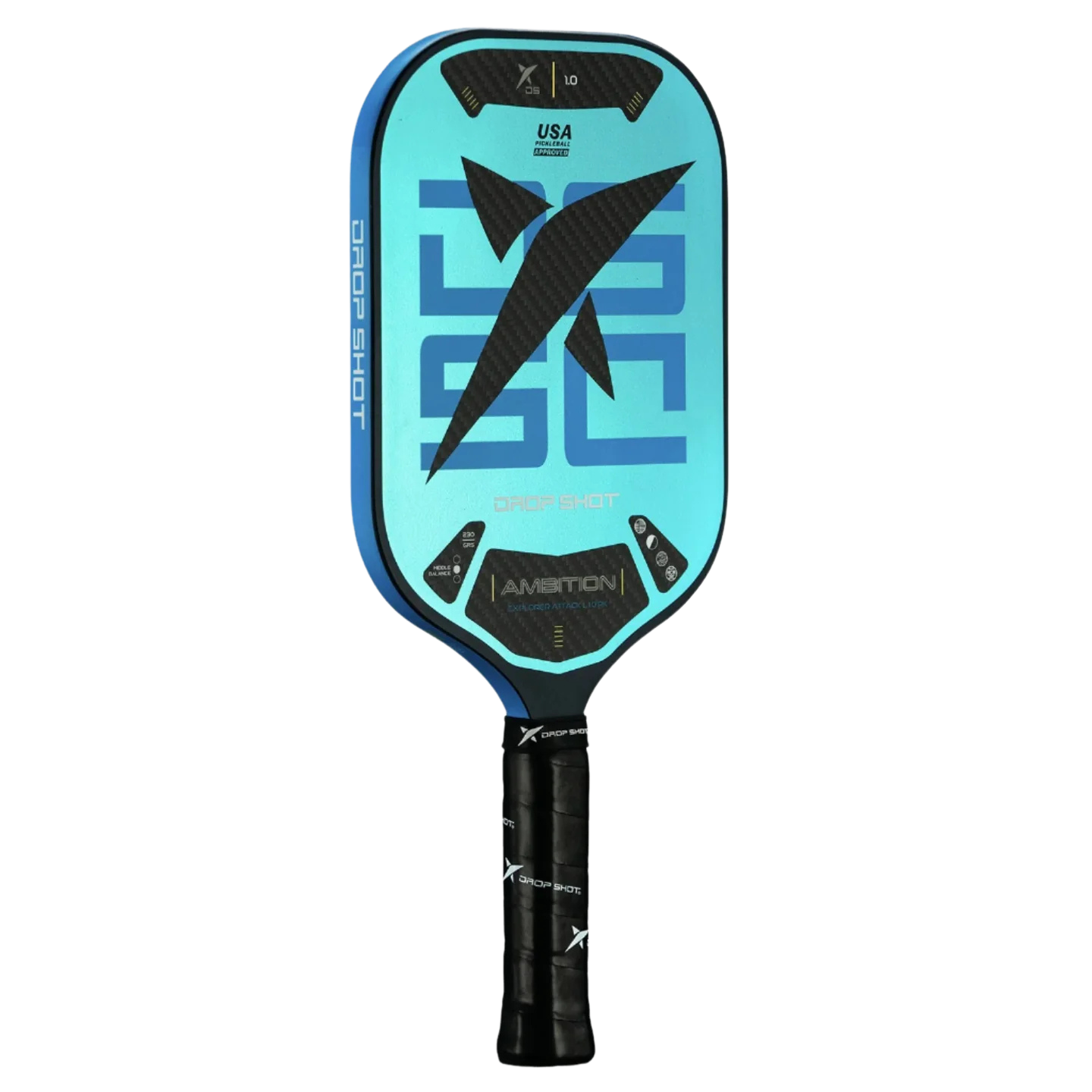 Pickleball Racket Drop Shot Kibo Control 1.0