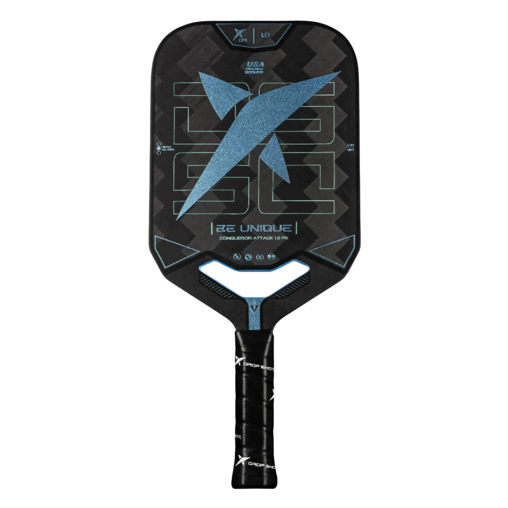 DropShot Conqueror Attack 1.0 Pickleball Paddle