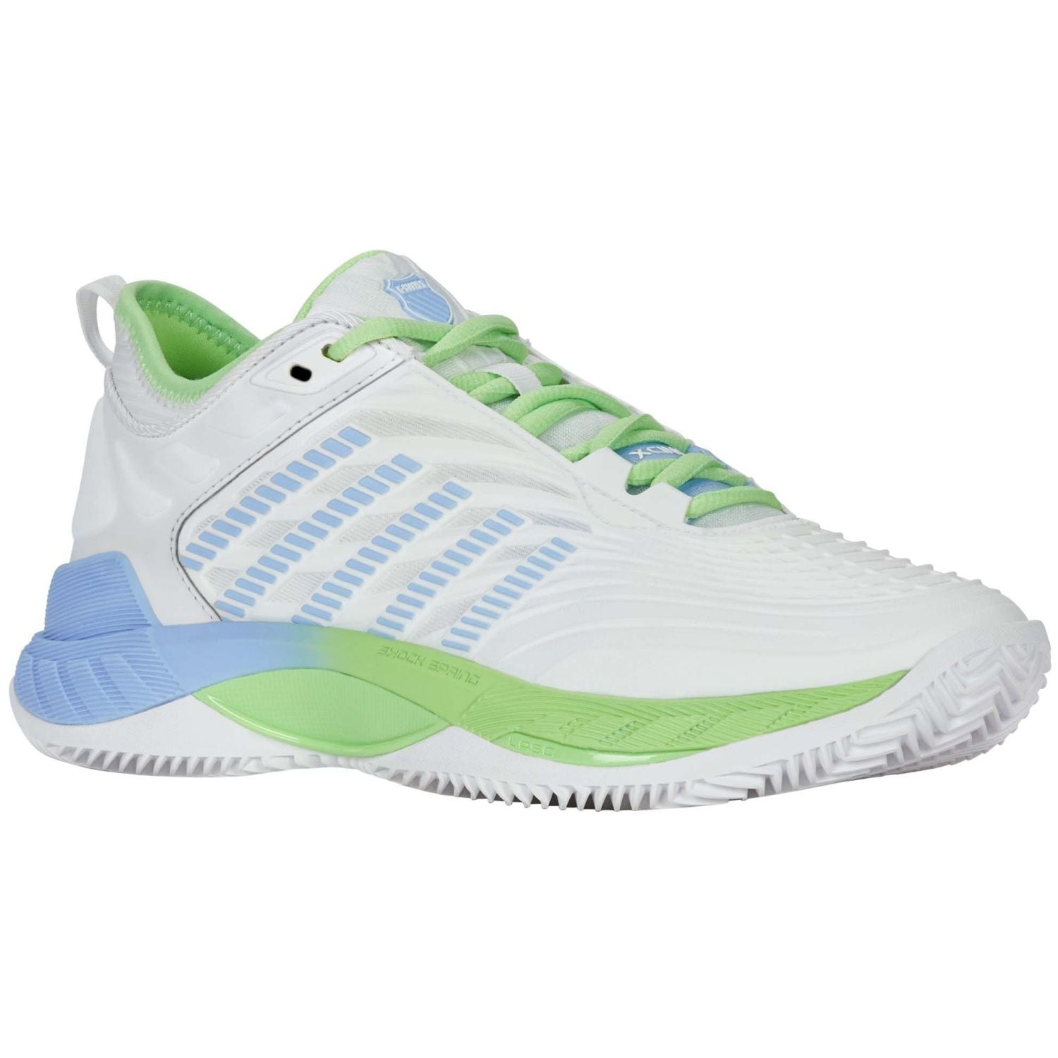 K-Swiss Hypercourt Supreme 2 HB Sneakers | White/Green/Blue