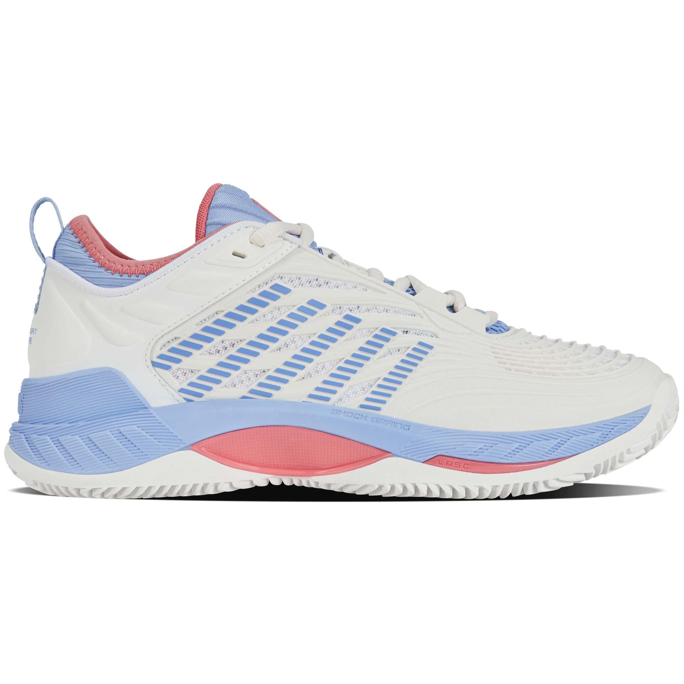 K-Swiss Hypercourt Supreme 2 HB Sneakers | White/Blue/Pink