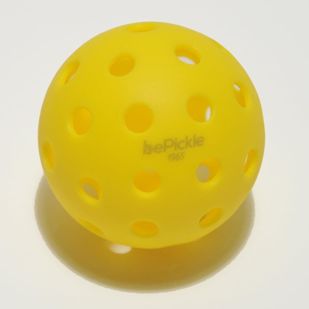 Set of 6 "1965" Outdoor Pickleball Balls | Yellow