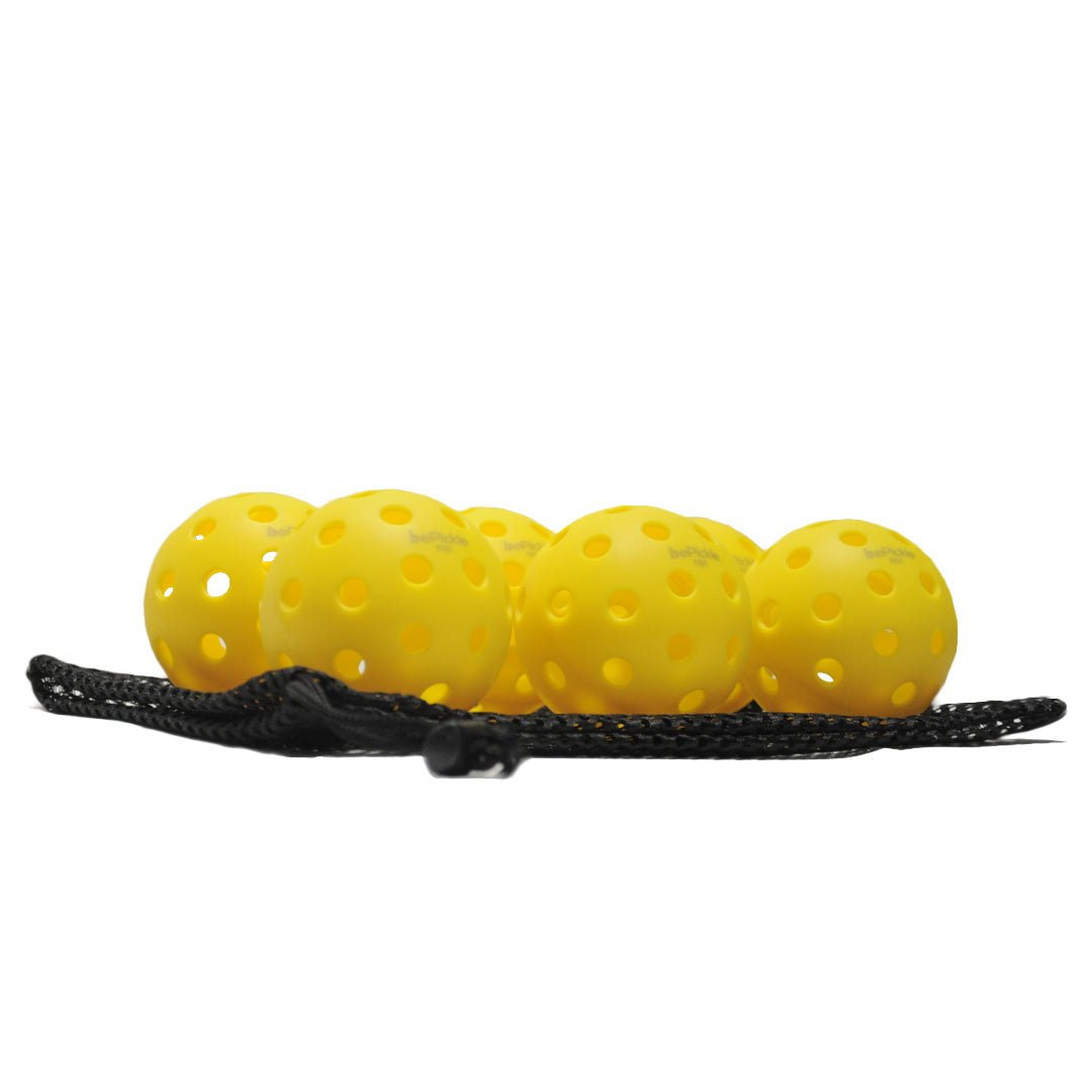 Set of 6 "1965" Outdoor Pickleball Balls | Yellow