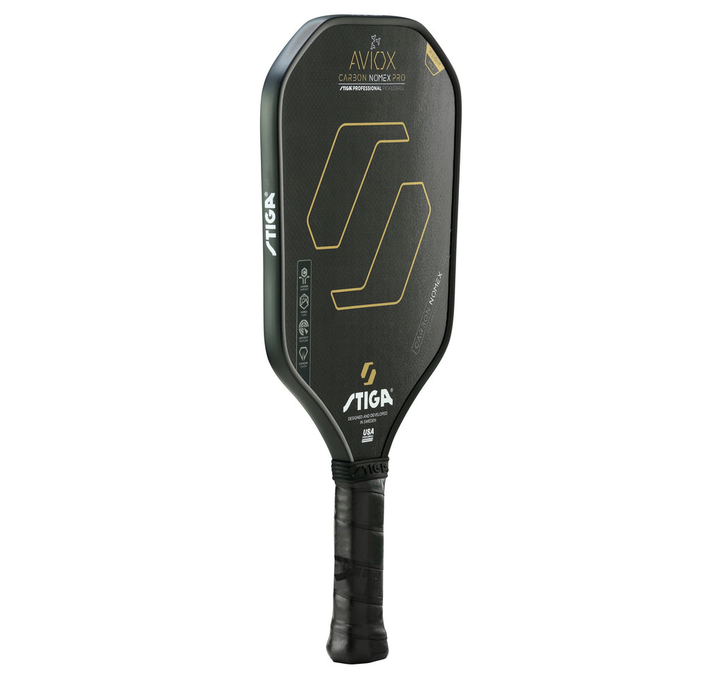 Stiga Aviox Carbon Nomex Pro Gold Pickleball Racket