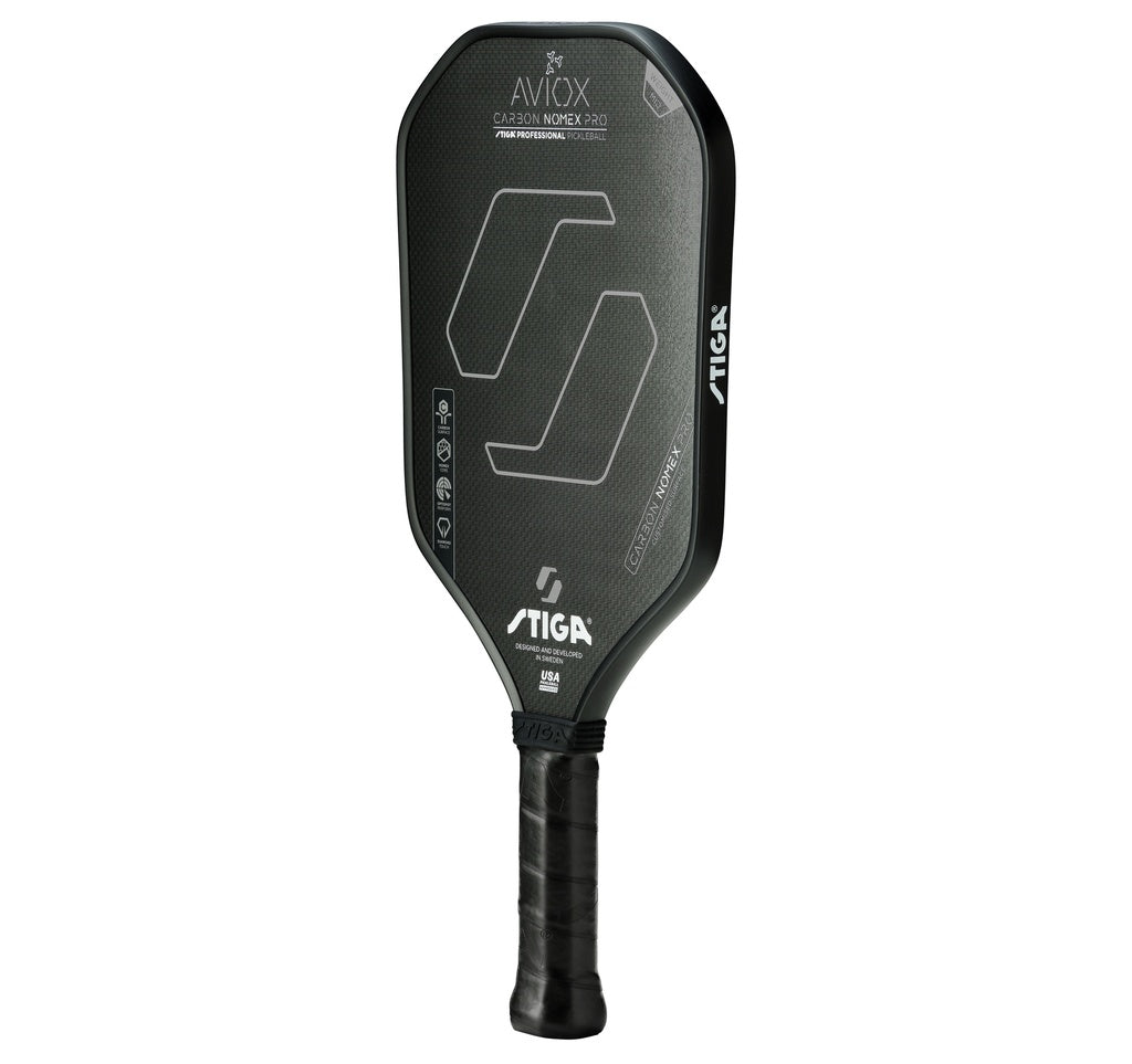 Stiga Aviox Carbon Nomex Pro Silver Pickleball Paddle