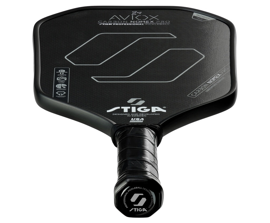 Stiga Aviox Carbon Nomex Pro Silver Pickleball Paddle