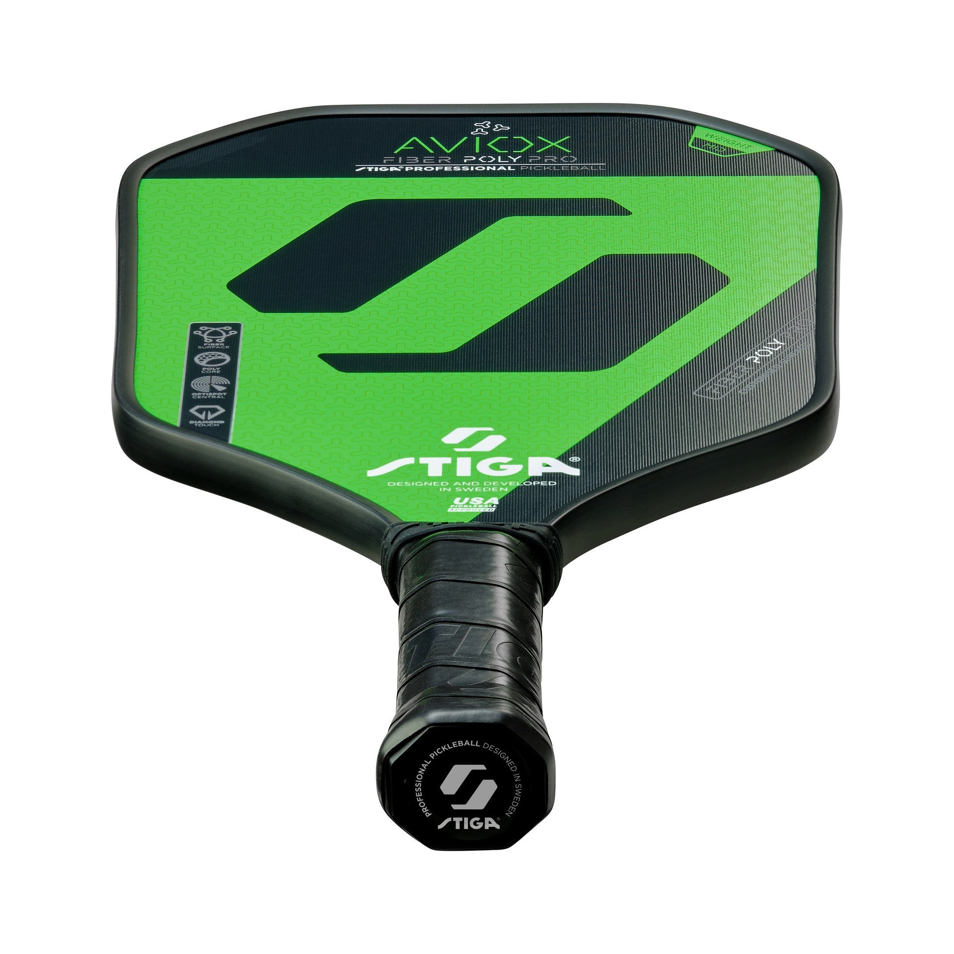 Stiga Aviox Pro Green Pickleball Racket