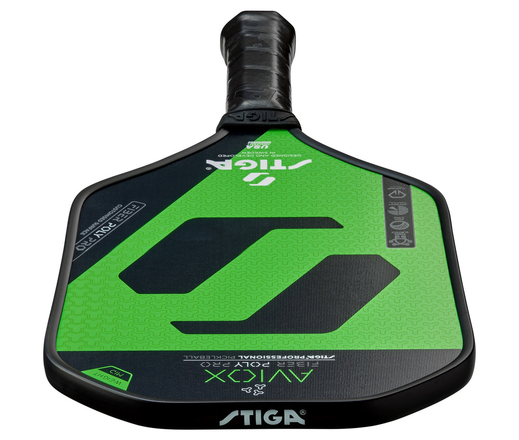 Stiga Aviox Pro Green Pickleball Racket