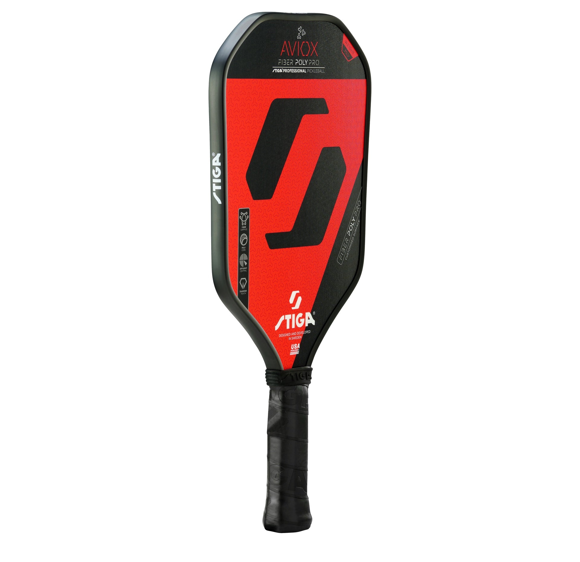Stiga Aviox Pro Red Pickleball Paddle