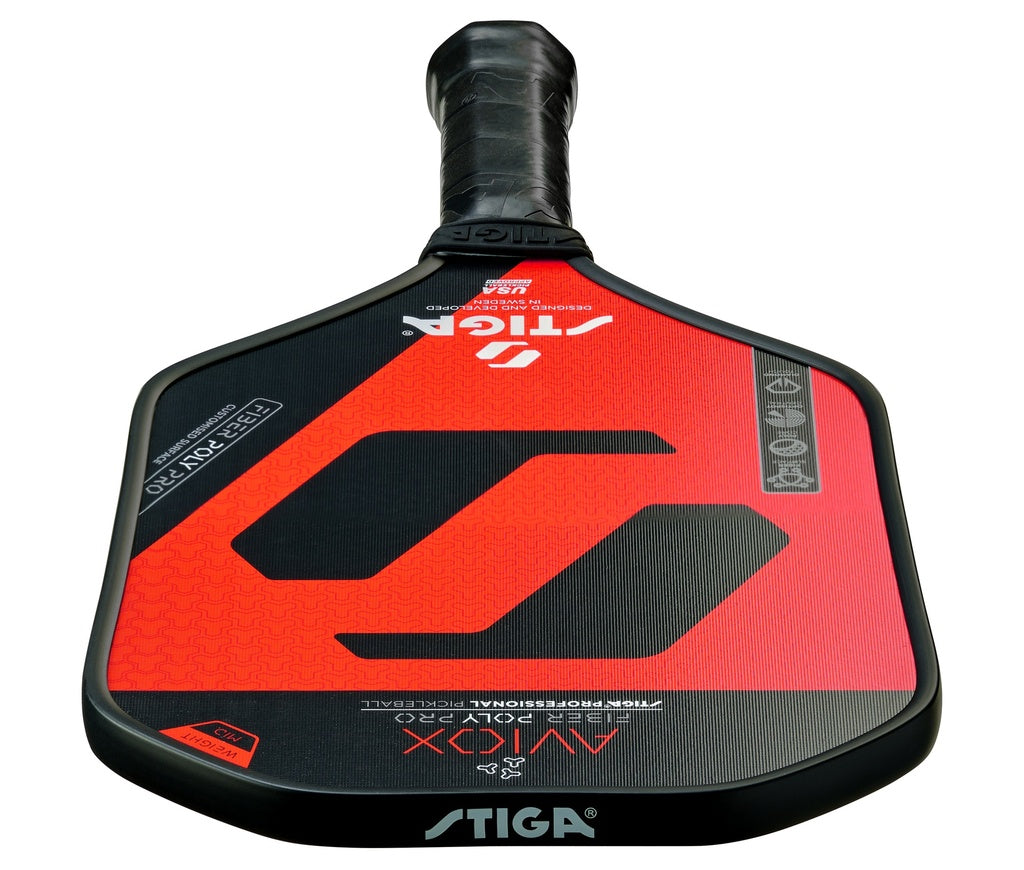 Stiga Aviox Pro Red Pickleball Paddle