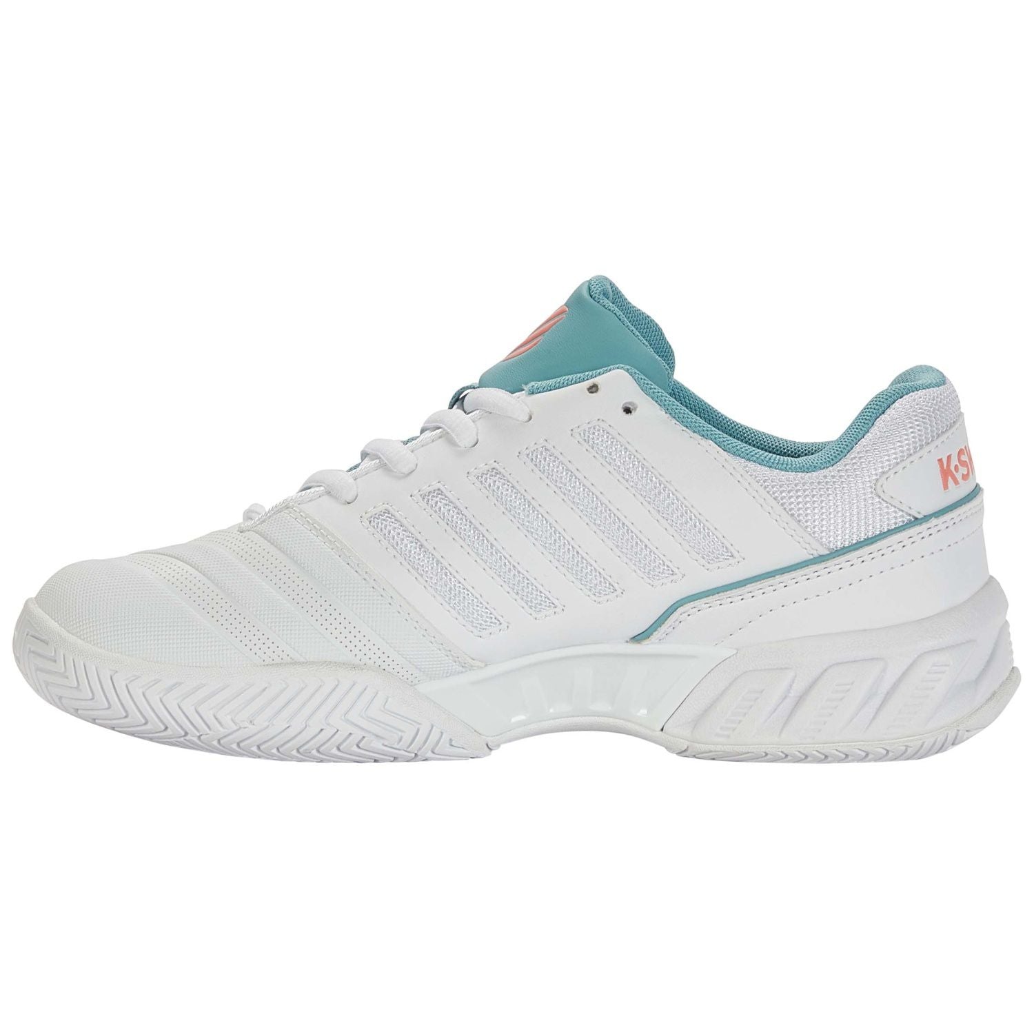 Zapatillas K-Swiss Bigshot Light 4 | Blanco/Azul/Amarillo