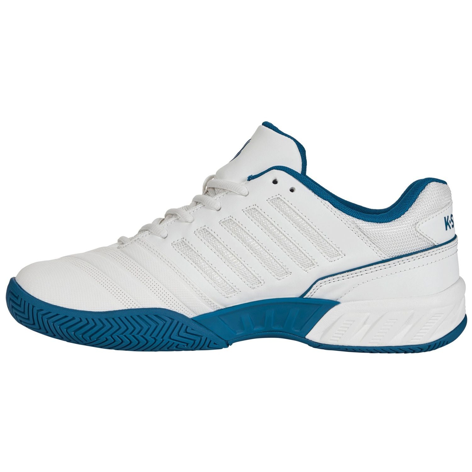 Zapatillas K-Swiss Bigshot Light 4 | Blanco/Celeste/Azul Scuba