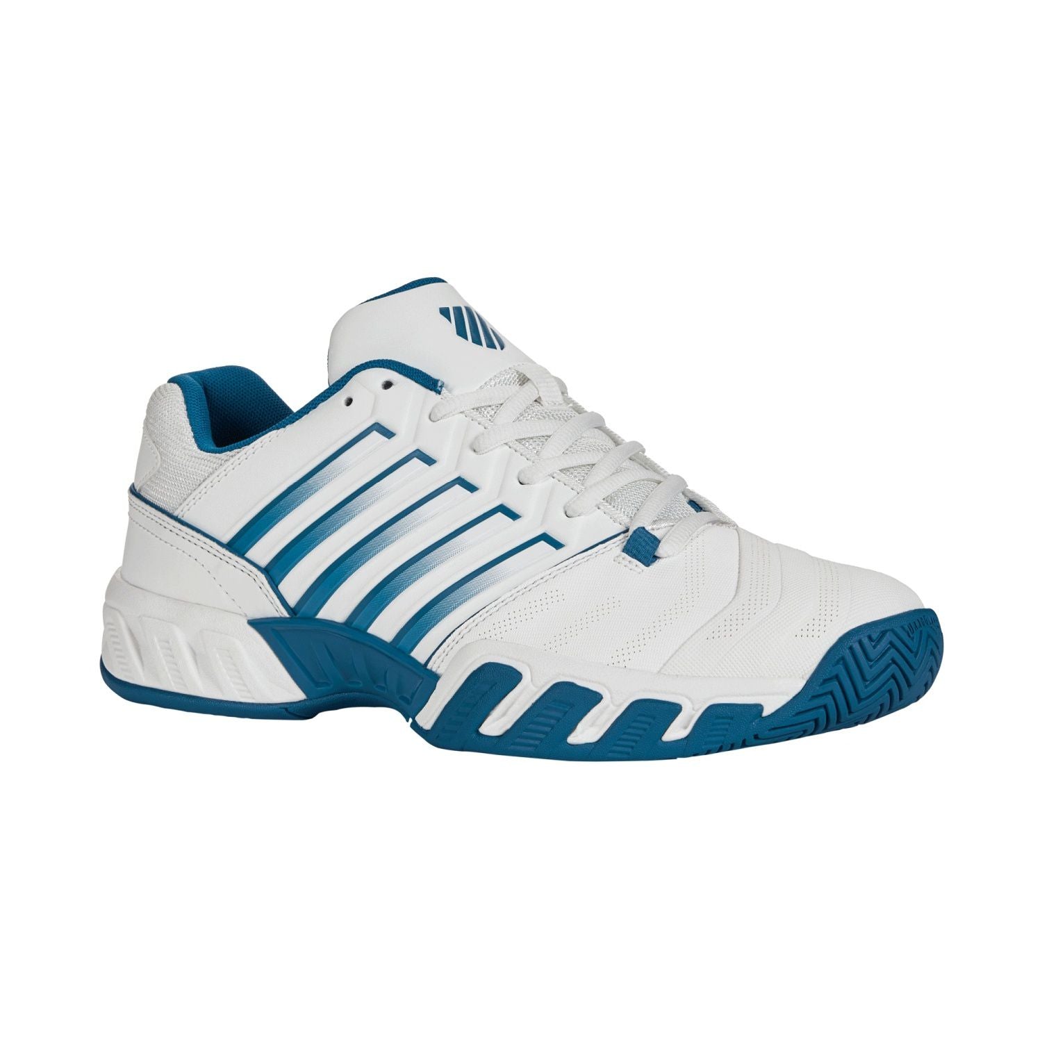 Zapatillas K-Swiss Bigshot Light 4 | Blanco/Celeste/Azul Scuba