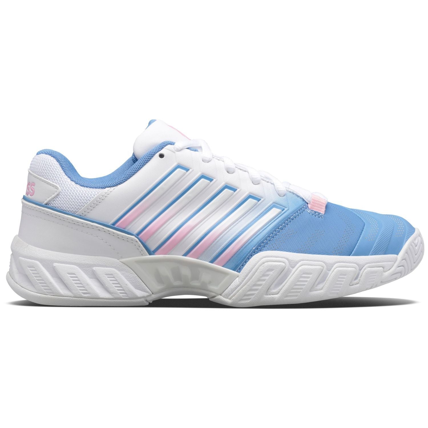 Zapatillas K-Swiss Bigshot Light 4 | Gris/Azul/Rosa