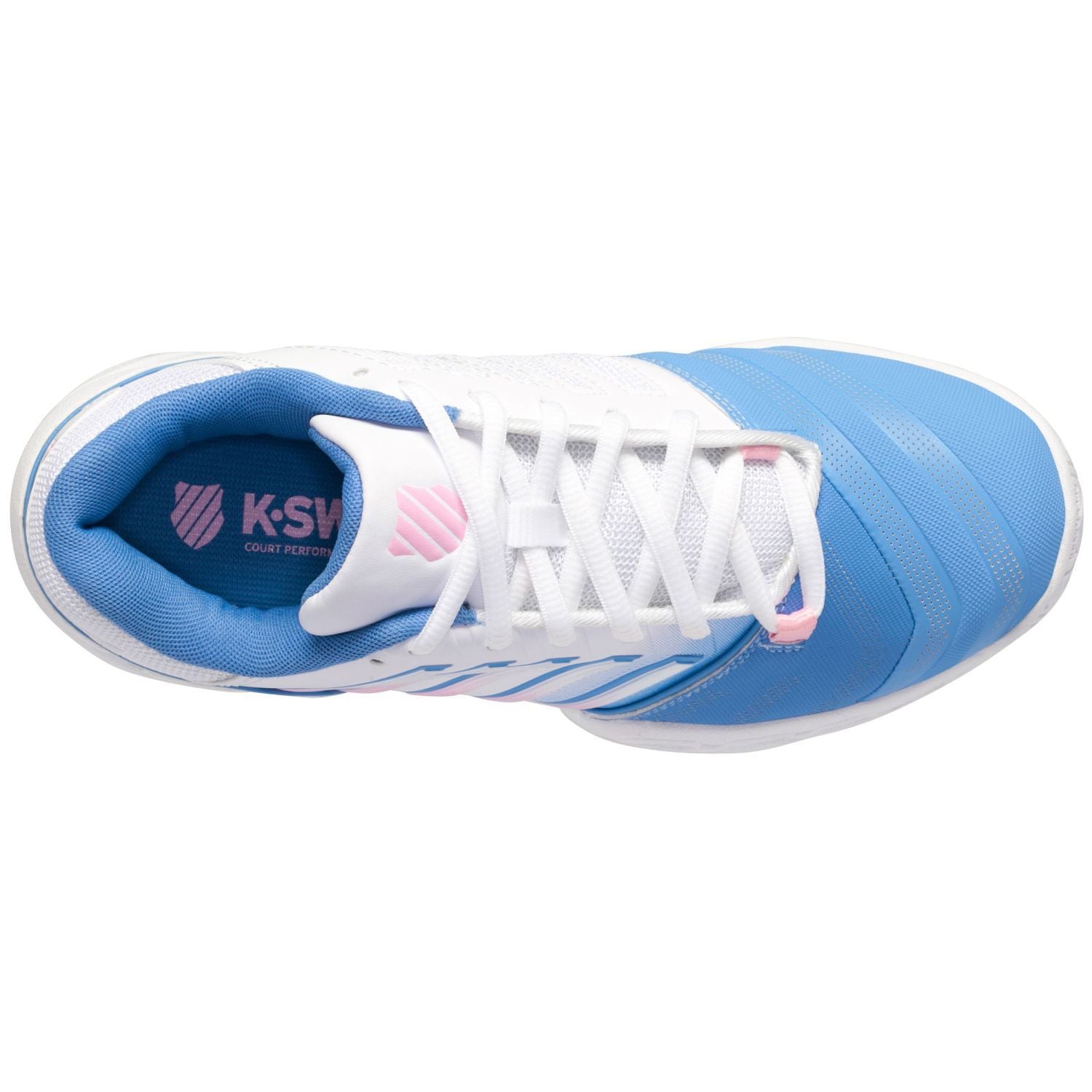 Zapatillas K-Swiss Bigshot Light 4 | Gris/Azul/Rosa