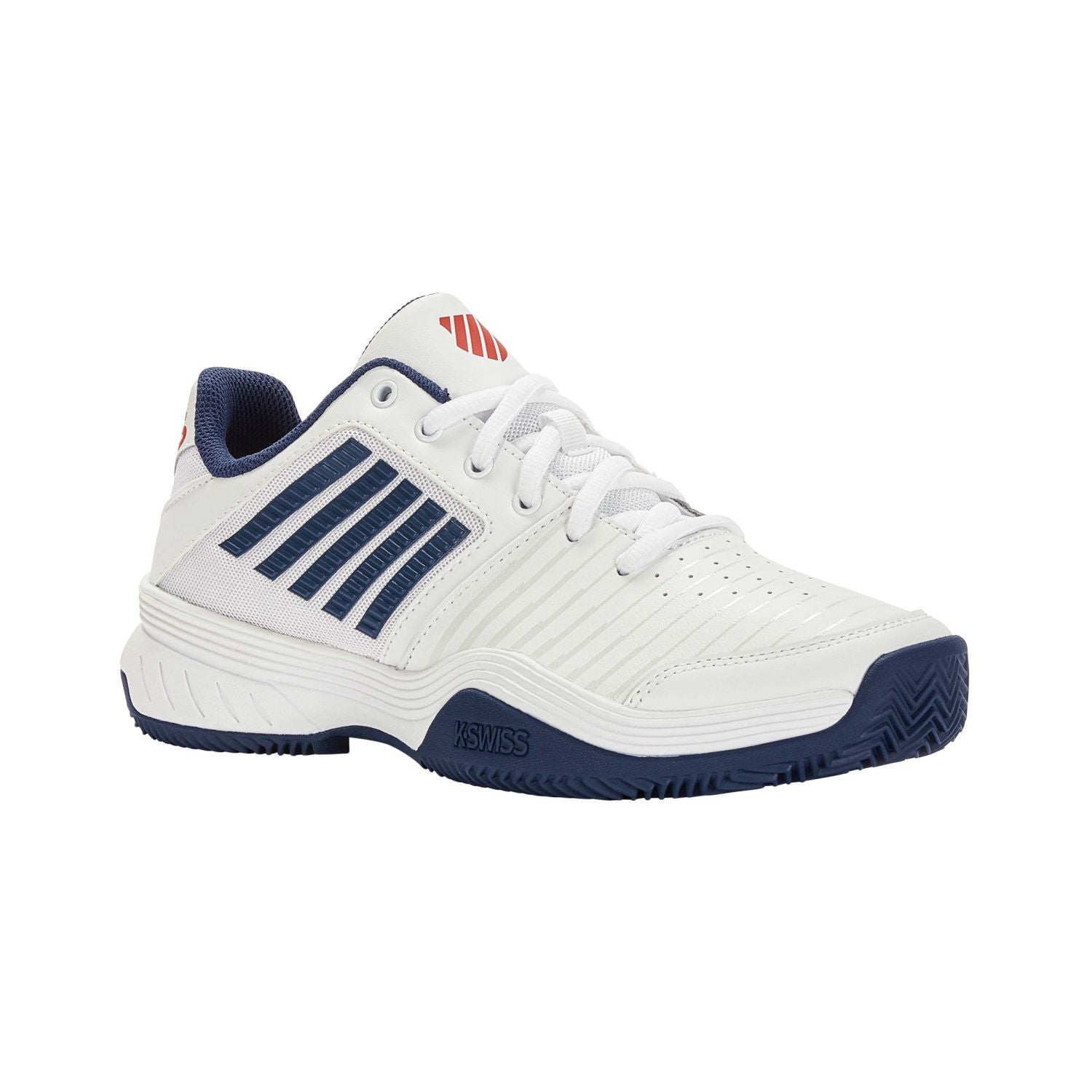 Zapatillas K-Swiss Court Express HB | Blanco/azul