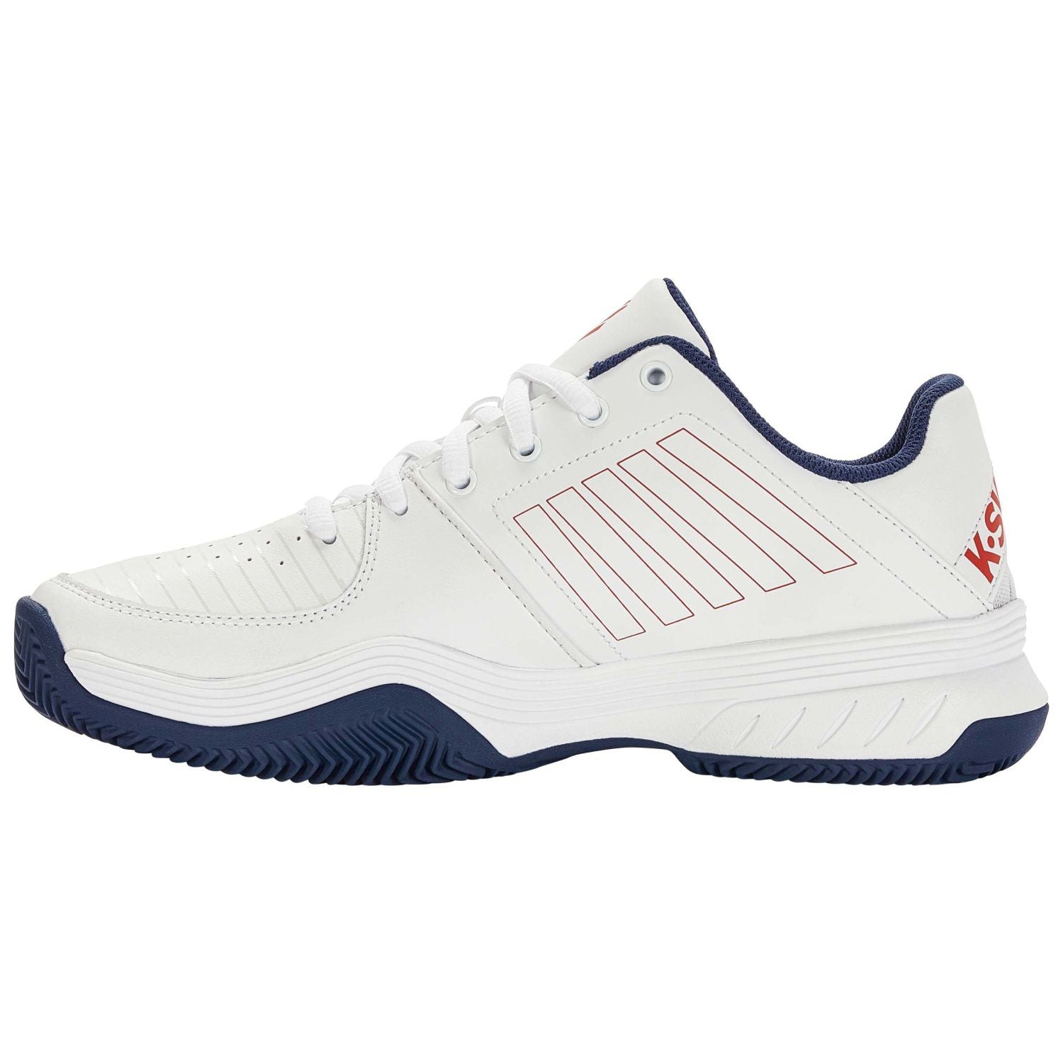 Zapatillas K-Swiss Court Express HB | Blanco/azul