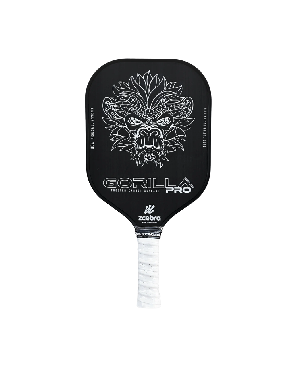 Zzebra Gorilla Pro Series Racquet - Black