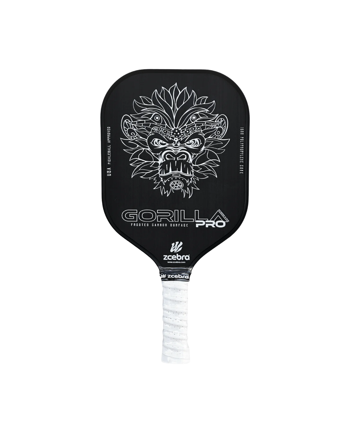 Zzebra Gorilla Pro Series Racquet - Black