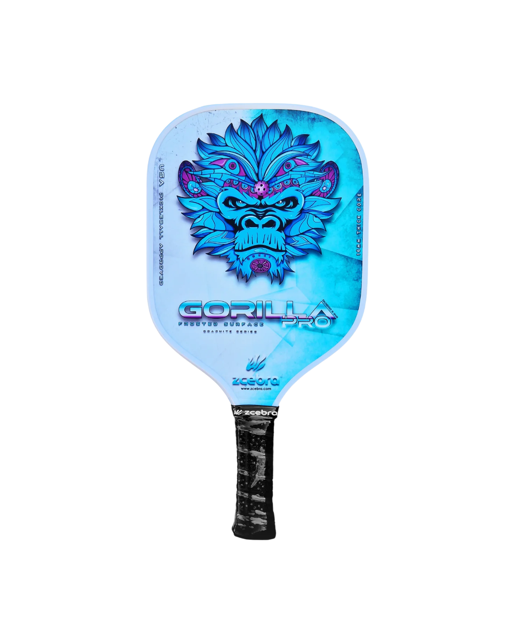 Zzebra Gorilla Pro Series Racquet - Blue