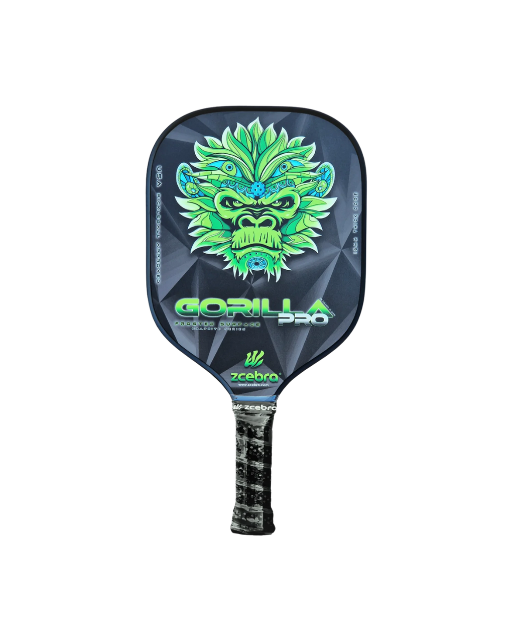 Zzebra Gorilla Pro Series Racquet - Green