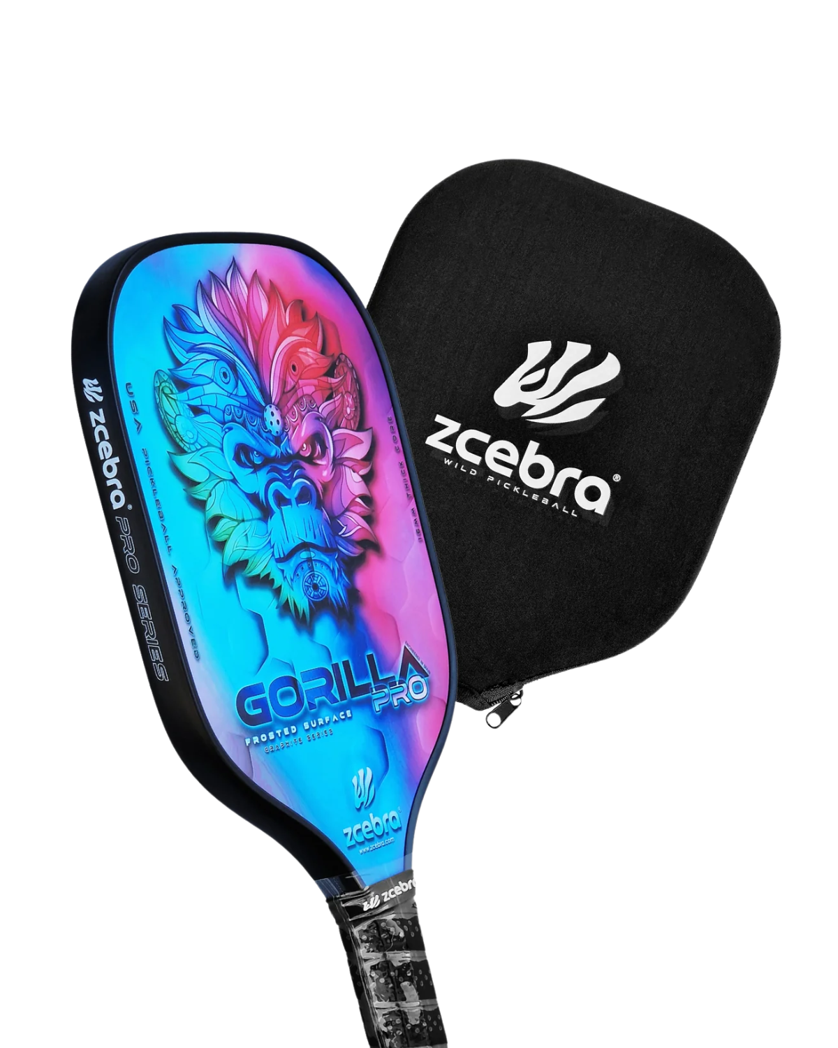 Zzebra Gorilla Pro Series Racquet - Rainbow