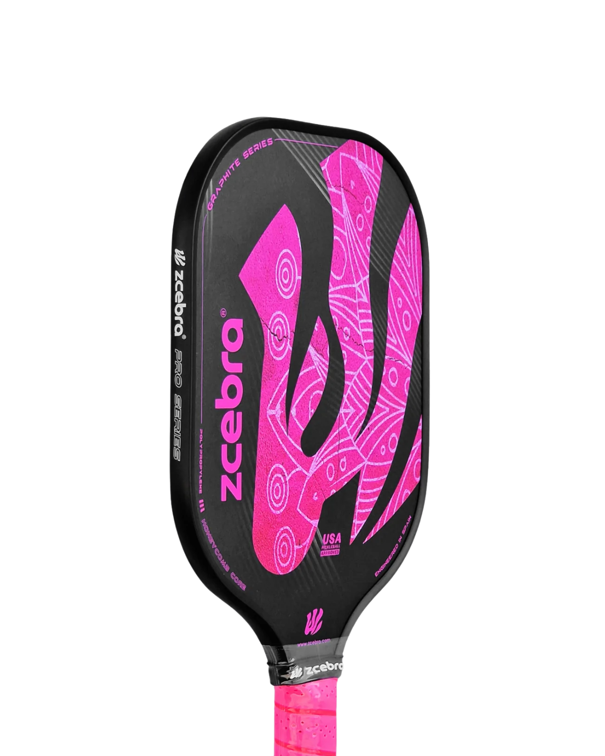 Zzebra Graphite Series Racquet - Pink
