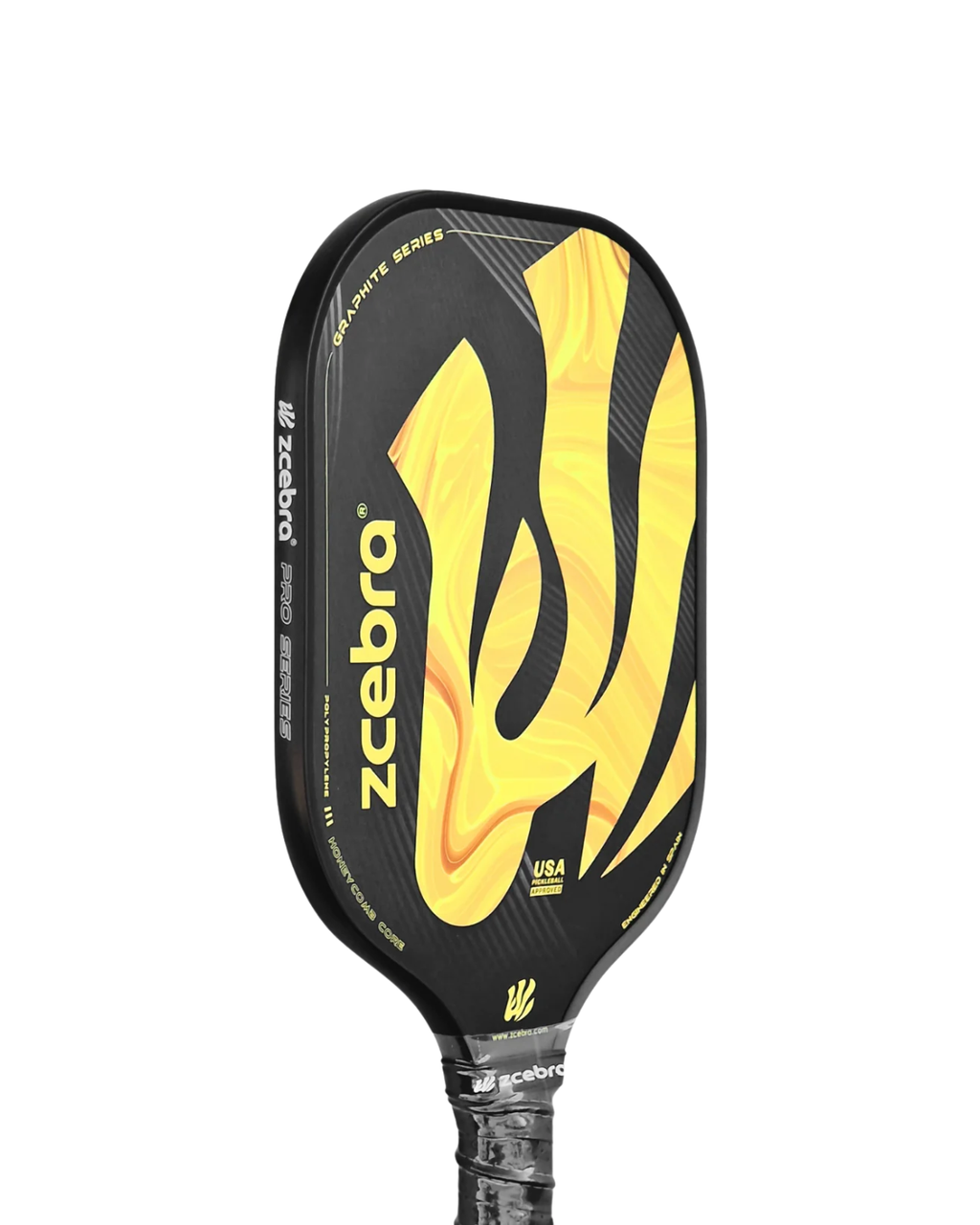 Zzebra Graphite Series Racquet - Yellow