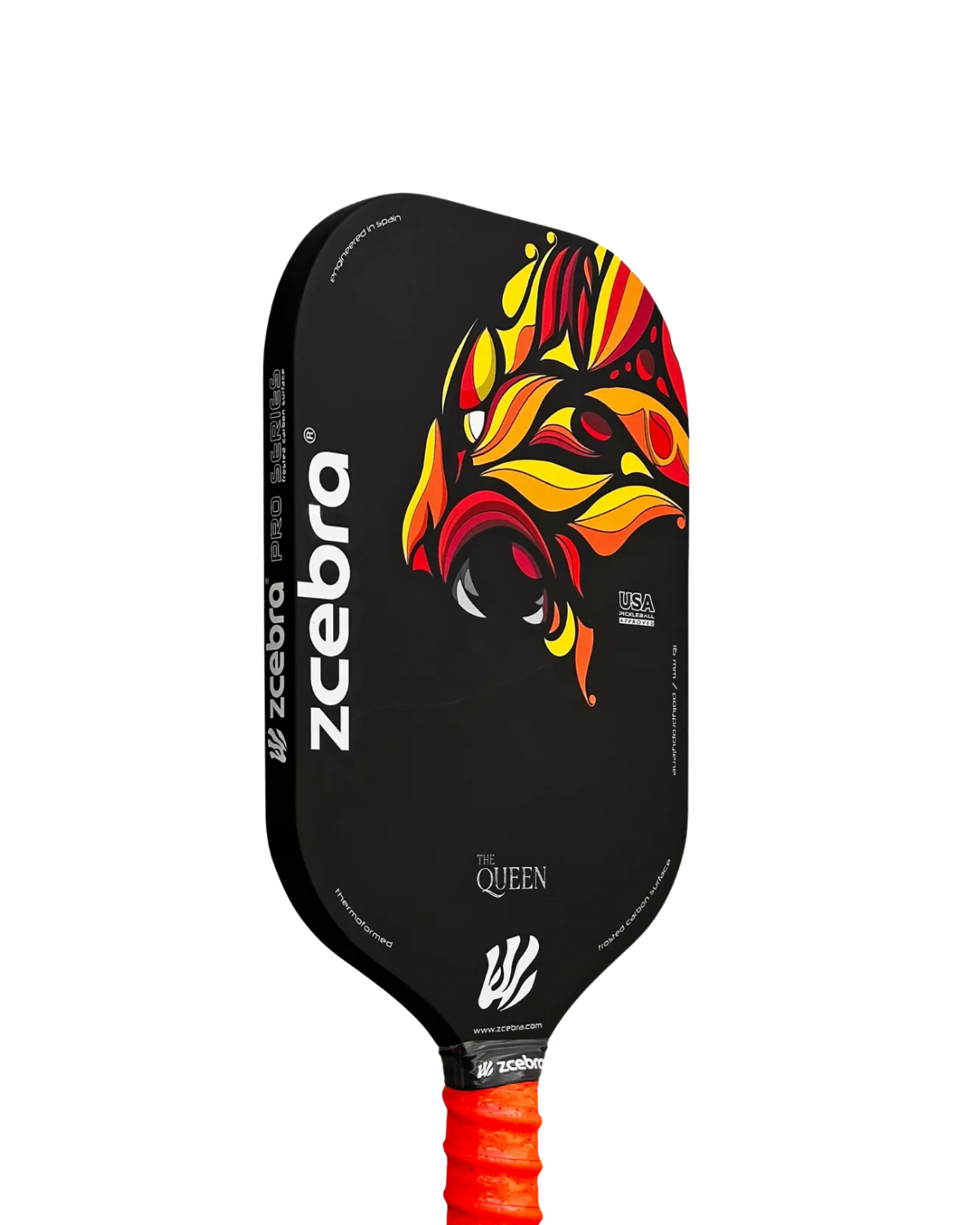 Zzebra The Queen Series Racquet - Orange