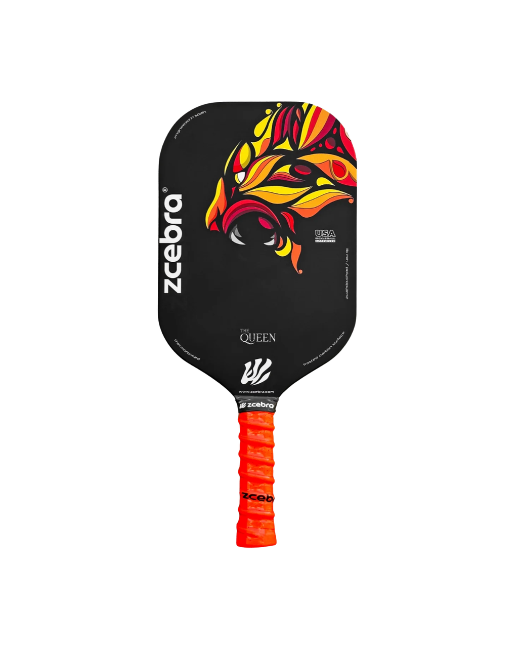 Zzebra The Queen Series Racquet - Orange