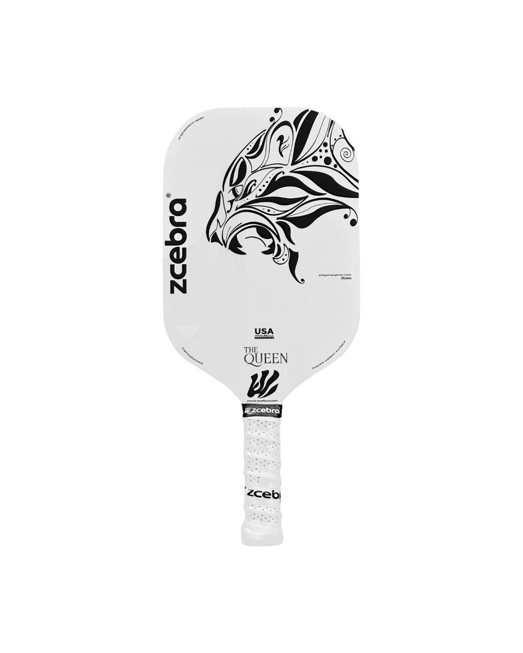 Zzebra The Queen Series Racquet - White