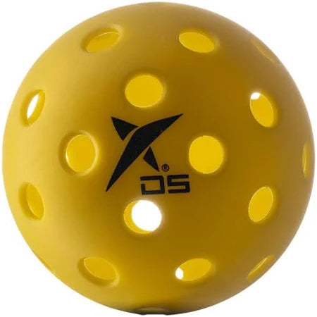 Pickleball Ball Outdoor Drop Shot X6 Tournament Yellow