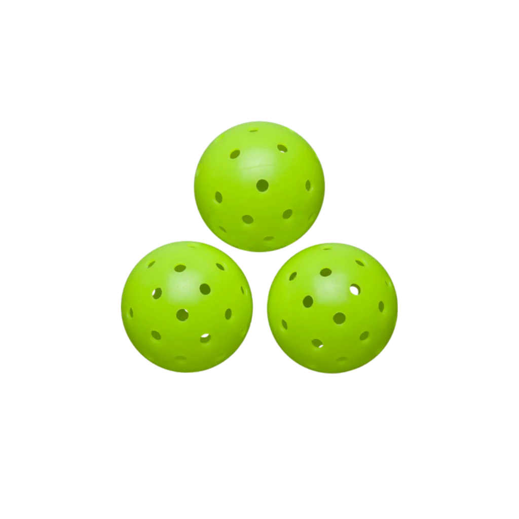 Wilson MAX 40 Outdoor Pickleball Balls X3 Pack | Greens