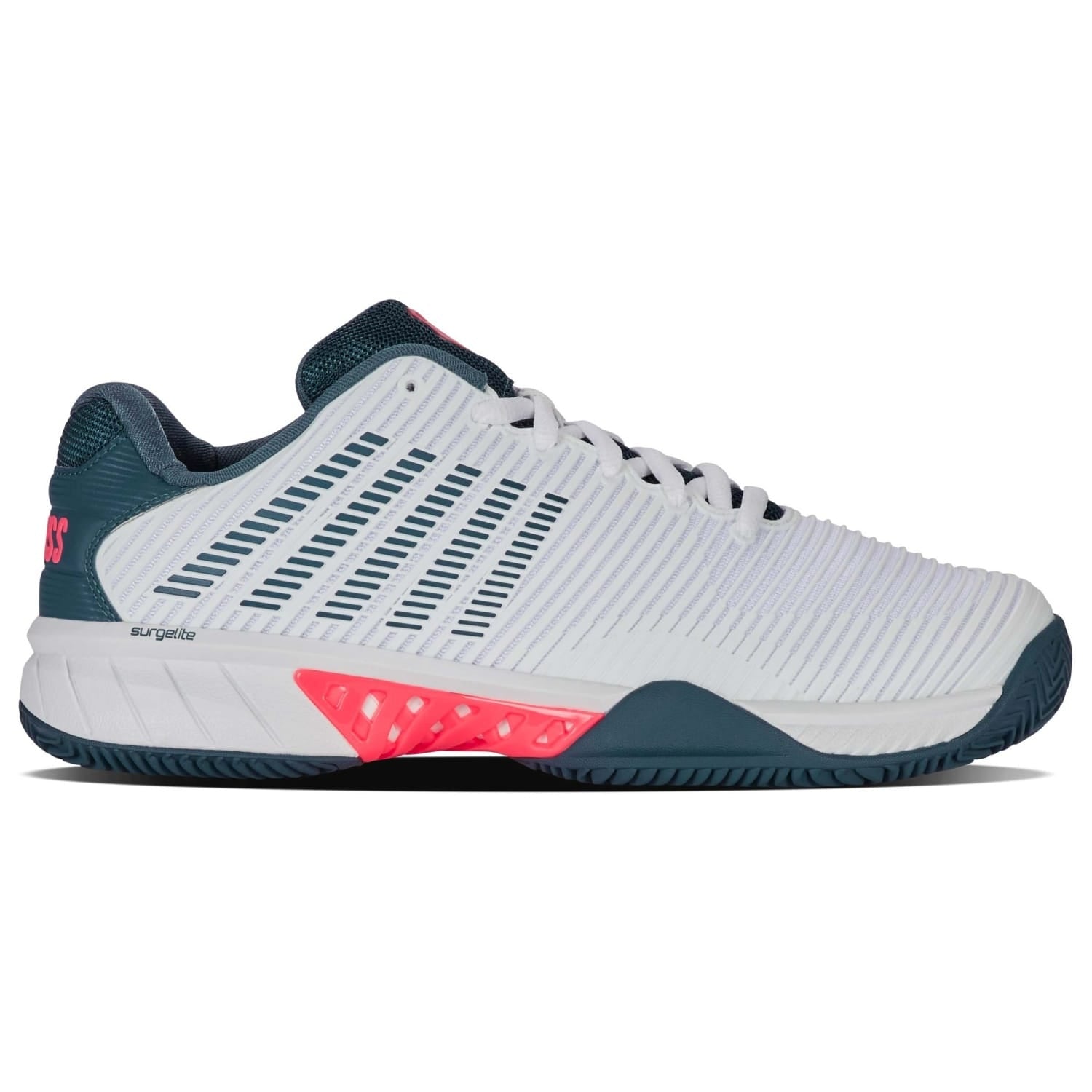 K-Swiss Hypercourt Express 2 HB Sneakers | White/Blue/Pink